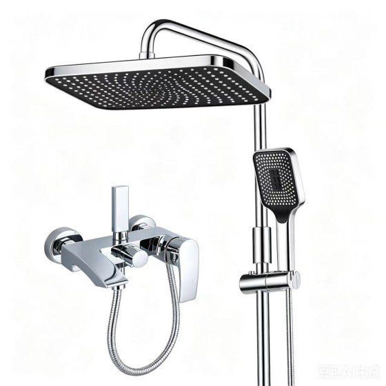 N3012-NGN chrome shower set ,STOCK